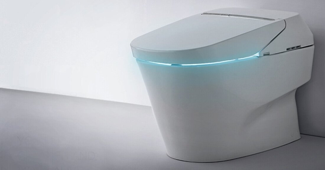 Vom stillen Örtchen zum stilvollen Genius Loci: Das Klo der Zukunft spart Wasser, schont die Umwelt und kann bequem per Smartphone gesteuert werden.