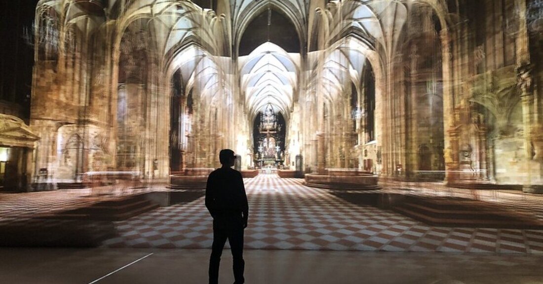 Als Premiere ermöglicht das Ars Electronica Festival eine virtuelle interaktive 3D-Reise im Deep Space 8K durch den Wiener Stephansdom.