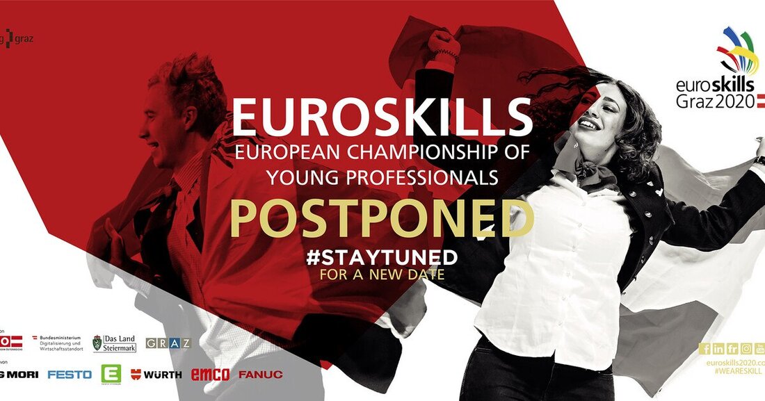 Die steigenden Infektionszahlen in Europa, Reisewarnungen und die derzeitigen Einschränkungen führen zu einer neuerlichen Verschiebung von EuroSkills 2020. 