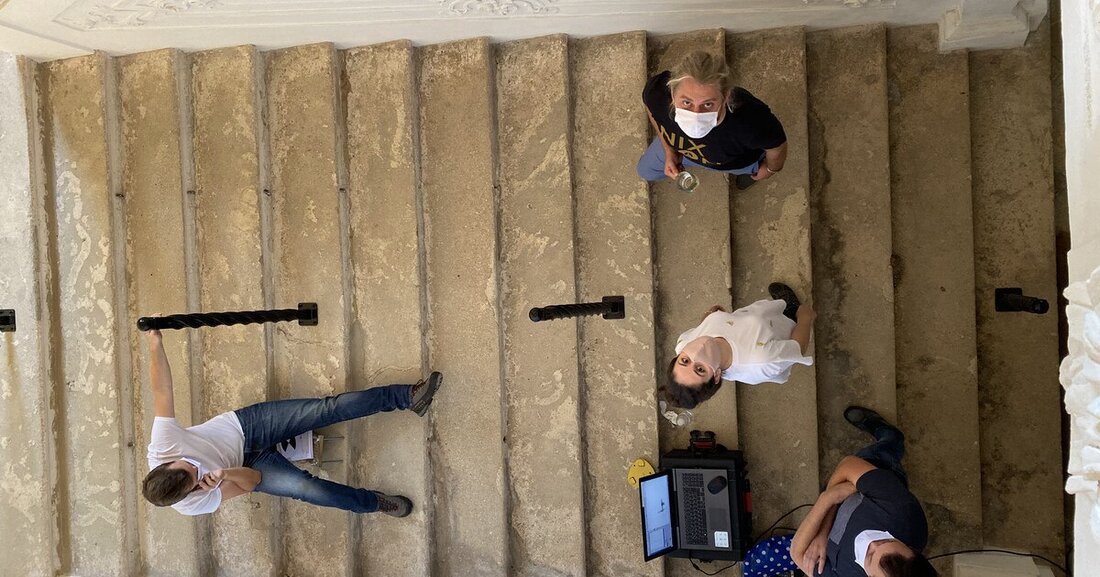 Die TU Wien erstellte mit Hilfe von Vermessungstechnik detaillierte Pläne des Schlosses Heiligenkreuz-Gutenbrunn.