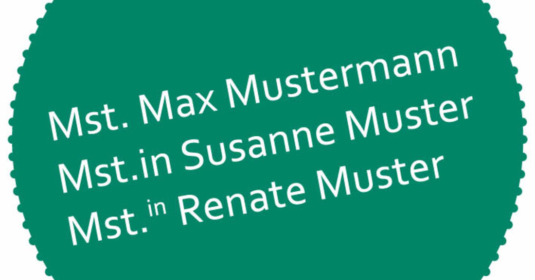 Mit der Novelle zur Gewerbeordnung sind seit August 2020 alle Meister*innen berechtigt, den Titel vor dem Namen zu führen.