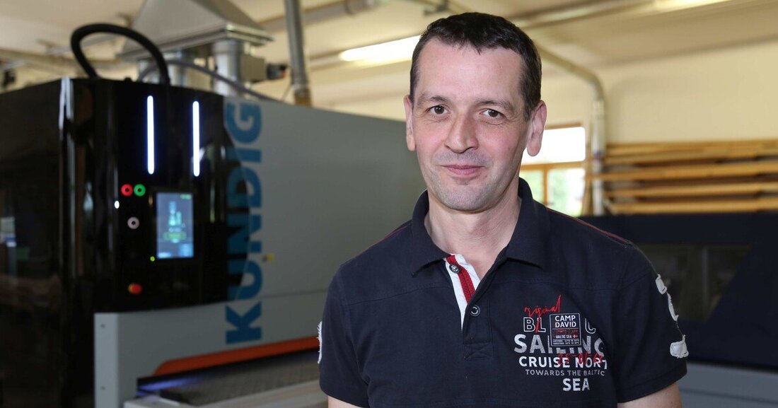 Mit einer Kündig Perfect-Breitbandschleifmaschine ist man gut gerüstet.