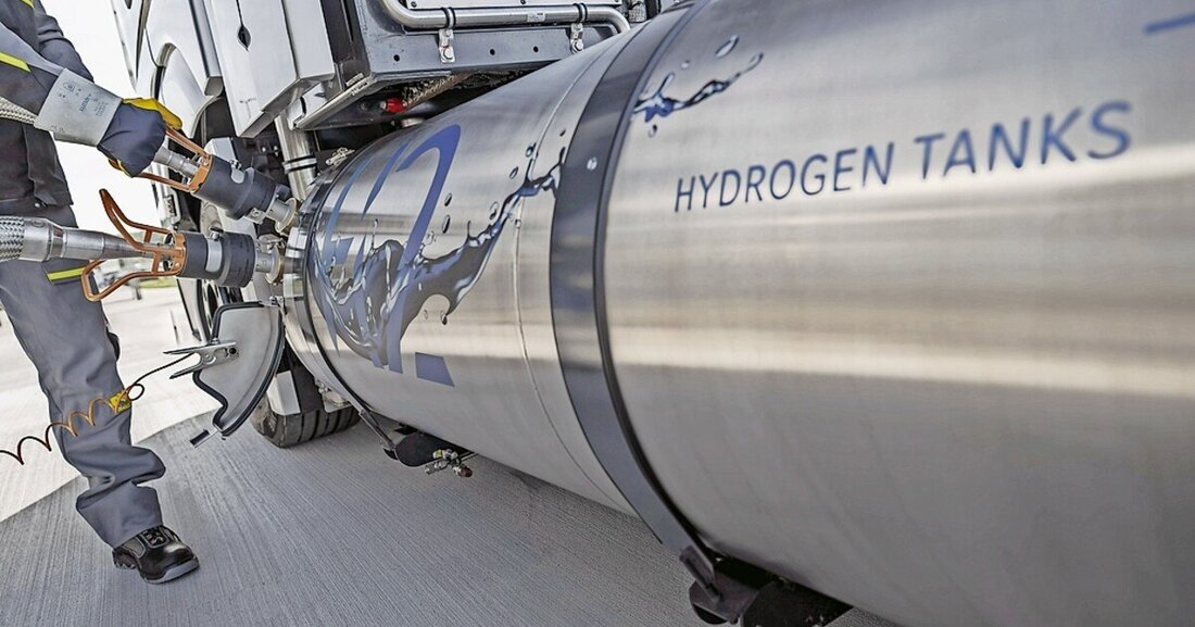 Die Salzburger Aluminium Group (SAG) hat ein Lkw-Tanksystem für flüssigen Wasserstoff entwickelt.