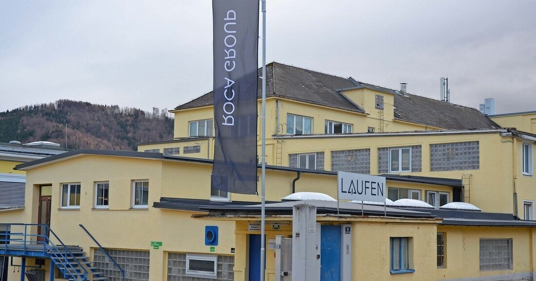 Die Sanitärkeramik-Welt blickt nach Gmunden. Am Standort von Laufen geht der erste elektrisch betriebene Tunnelofen in Betrieb