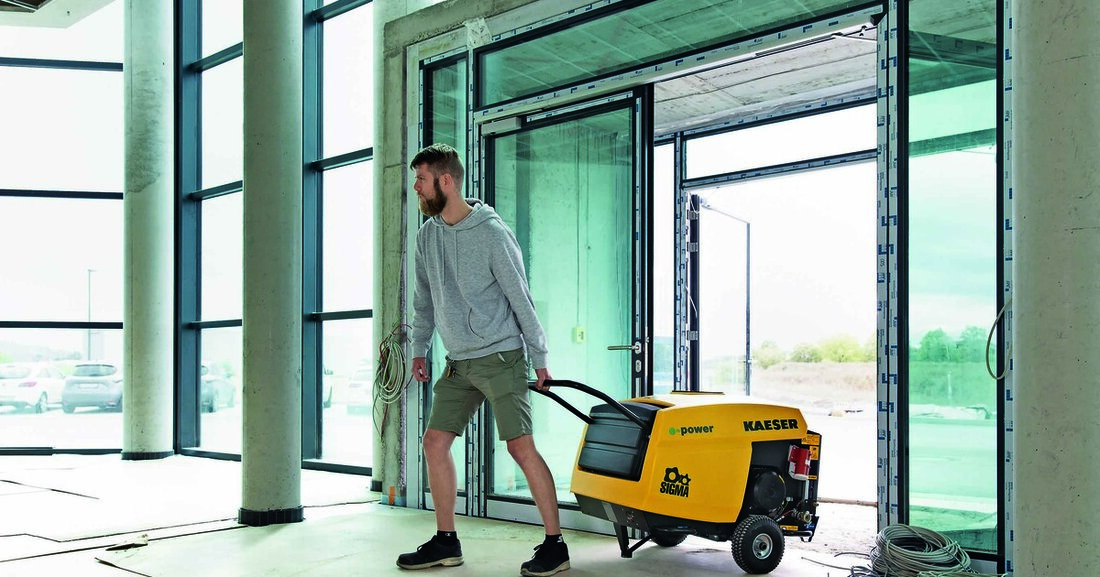 Energie- und Druckluftversorgung auf Baustellen ist von zentraler Bedeutung für den reibungslosen Ablauf von Bauprojekten.