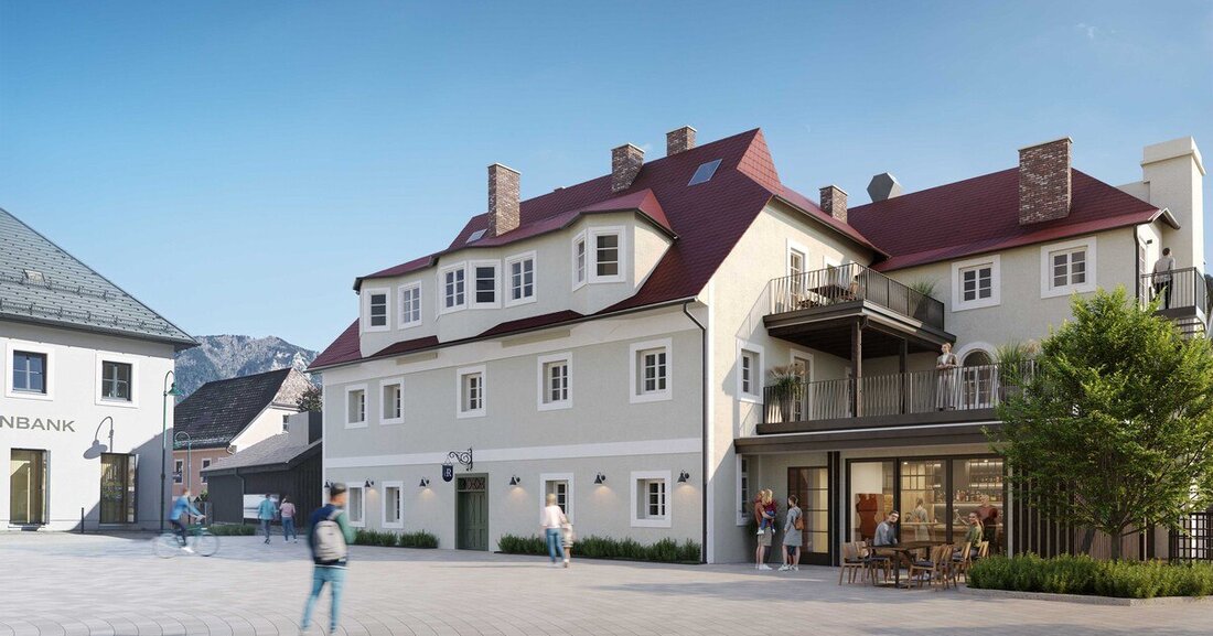 Das neue Hotel Refugium Lunz überzeugt durch ein gekonntes Zusammenspiel von Neuem und Altem.