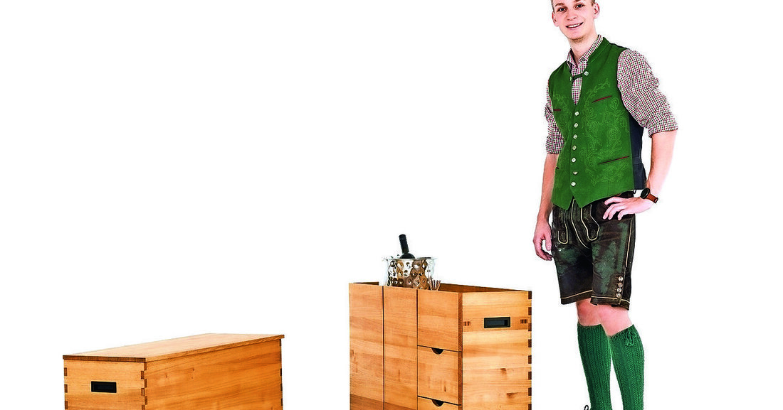 Mit dem Abschlussmöbel von Florian Kranabitl wird jede Bootsfahrt zu einem kulinarischen Genuss.