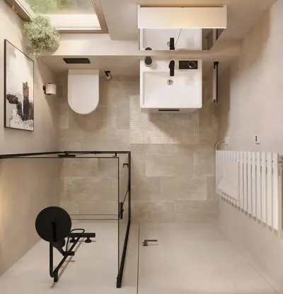 Kleinstbäder, aber oho!