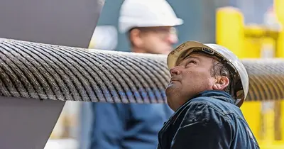 Das schwerste Stahlseil der Welt