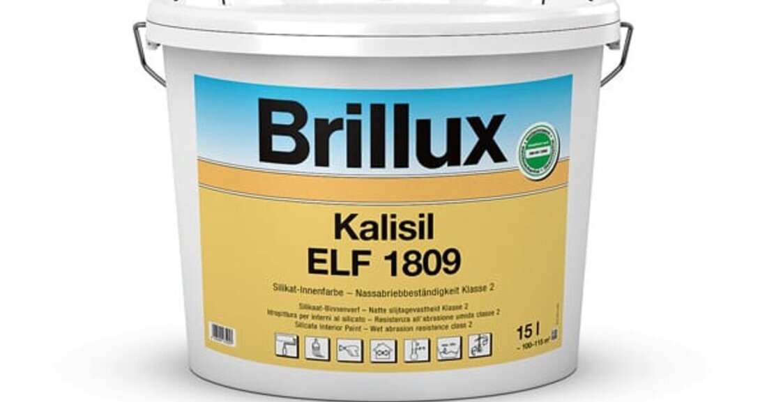 Mit Kalisil ELF 1809 erhält das Brillux-Sortiment Zuwachs im Bereich der Silikat-Produkte.