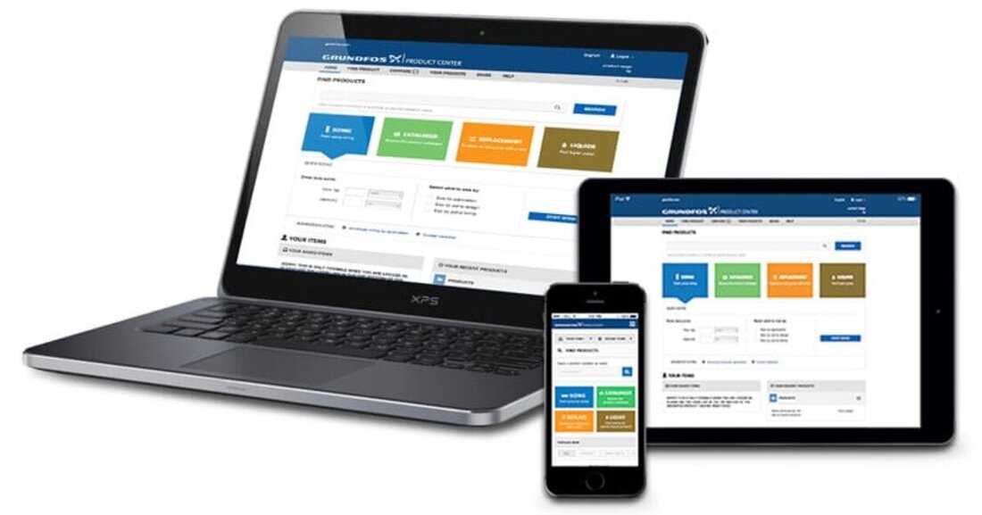 Ende Mai ist Grundfos mit einer neuen Online-Plattform für die Suche und Auslegung von Pumpen gestartet. Das neue Grundfos Product Center löst das bisherige WebCAPS ab und bietet Planern, Verarbeitern und Betreibern aus der Gebäudetechnik, Wasserwirtschaft und Industrie schnellen, benutzerfreundlichen Zugriff auf Produktdaten.