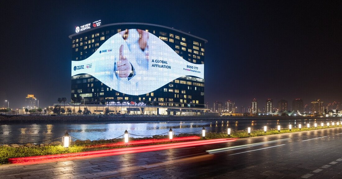 Mediafassaden transportieren nicht nur Infotainment, sondern können auch Teil eines architektonischen Konzepts sein.