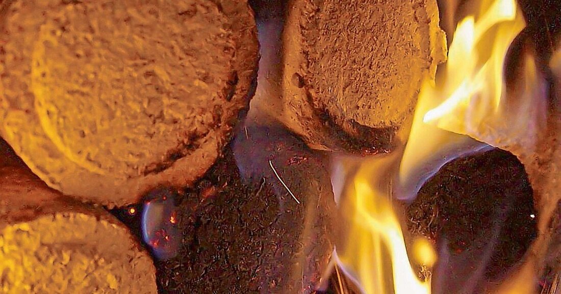 Als Alternative zur aufwendigen Lagerung und Entsorgung von Holzspänen bietet sich eine Brikettierung der Reststoffe an.