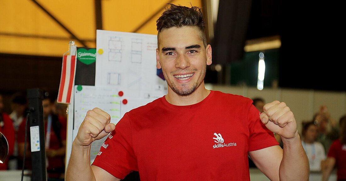 Wir haben den österreichischen EuroSkills-Gewinner in Glasbautechnik Christoph Greiner nach seinem Weg zum Sieg befragt.