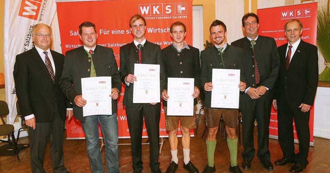 Im Großen Saal des Mozarteums Salzburg wurden an 230 neue Meister, darunter 16 Meister im Bereich der Metalltechnik, die Meisterbriefe übergeben.