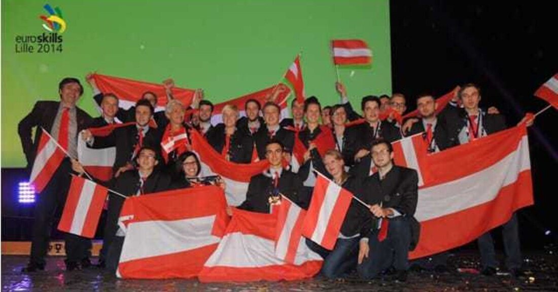 Bei den Euroskills 2014 trumpften die jungen österreichischen Facharbeiter groß auf. Insgesamt sicherte sich das Team Austria 19 Medaillen und damit auch die Nationenwertung.