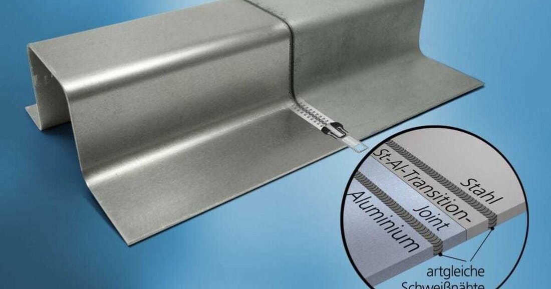 Verfahrenskombination als wirtschaftliche Alternative zur Verbindung von Stahl und Aluminium.