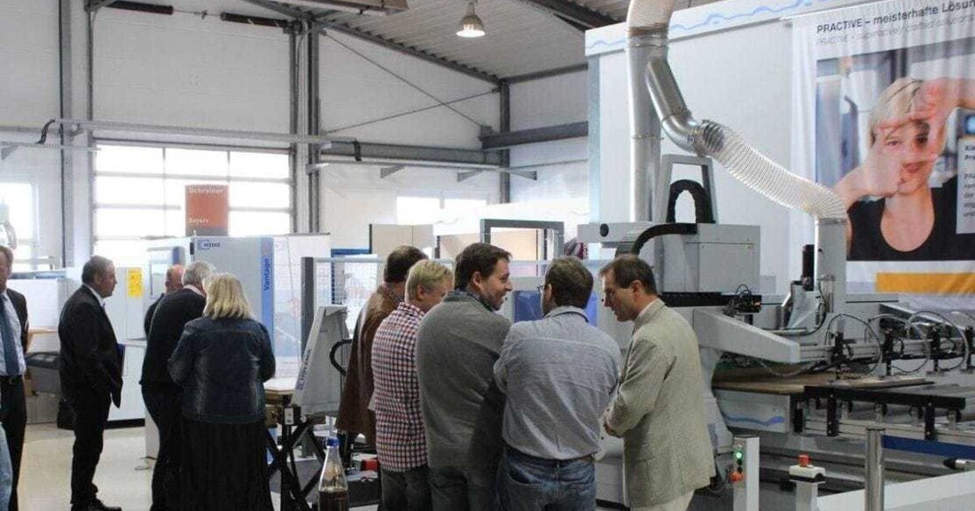 Bei der Homag-Frühjahrshausmesse vom 18. bis 20. März in Oberhofen liegt ein Schwerpunkt auf den Handwerks-Maschinen der Homag Group.