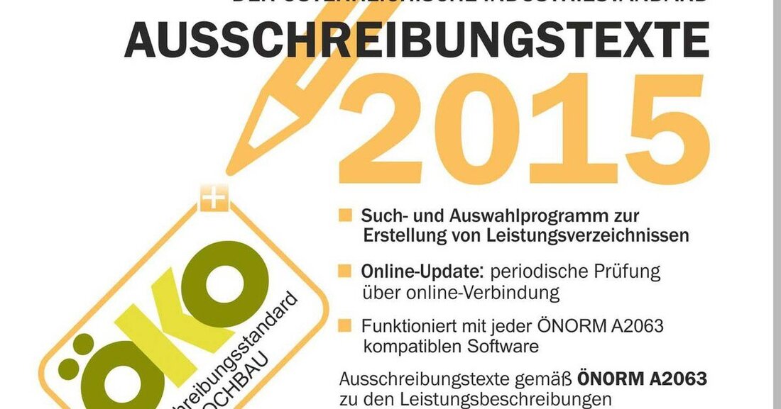 Vor kurzem brachte ib-data eine neue Ausschreibungstexte CD heraus, die Unternehmen kostenlos zur Verfügung gestellt wird und Vereinfachungen verspricht.