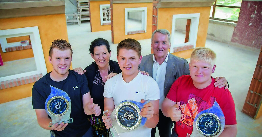 In Niederösterreich, Oberösterreich, der Steiermark und Wien waren die Bauakademien der Austragungsort des Kräftemessens des Baunachwuchses.