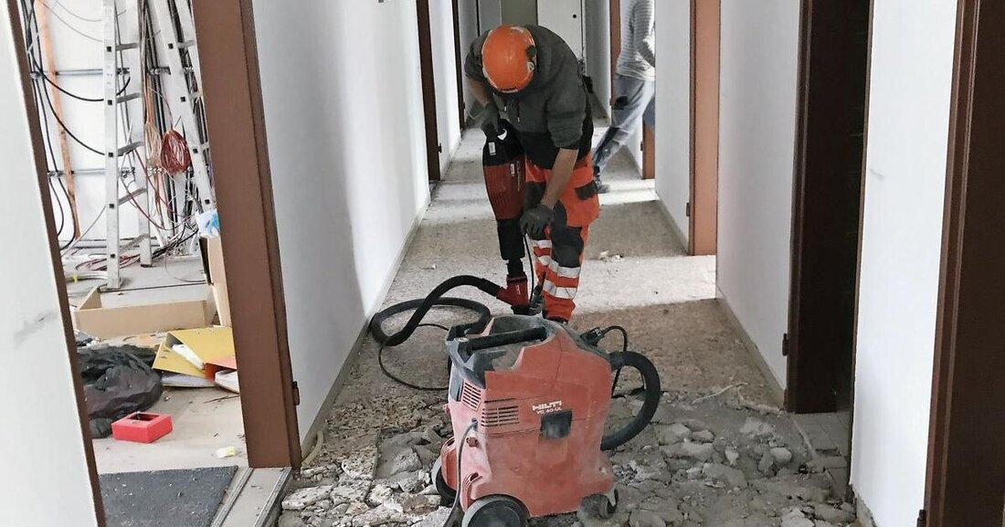 Branchenlösungen und Muster­evaluierungen sollen zu weniger Quarzfeinstaub auf ­Baustellen führen.