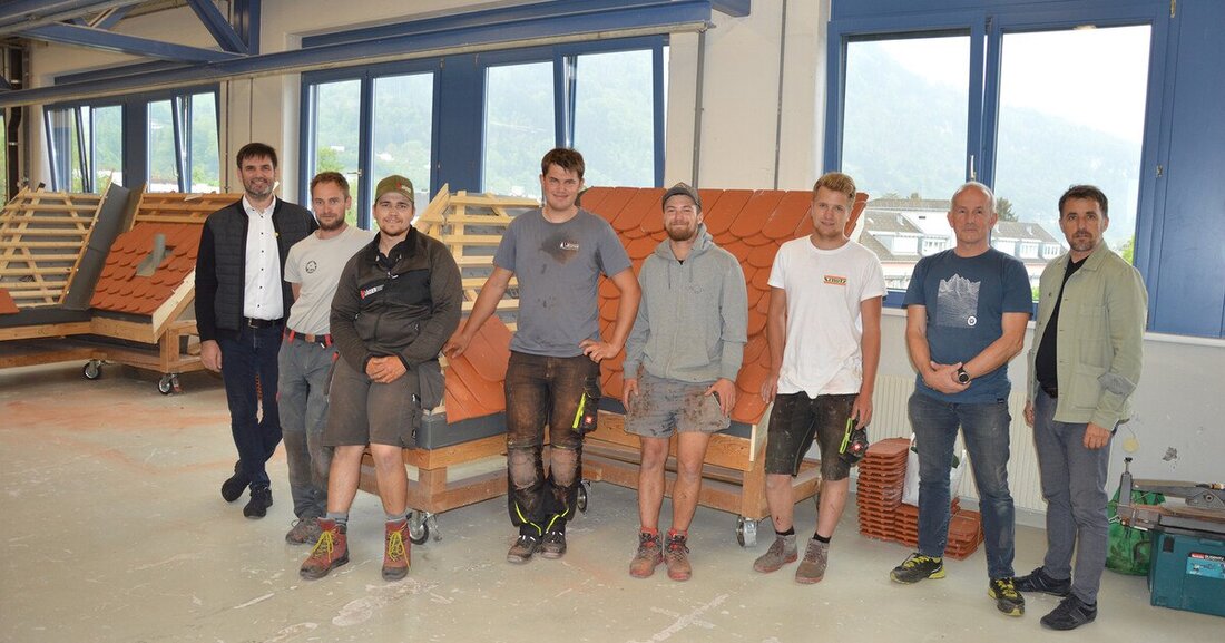 Sebastian Knapp und Johannes Latzenhofer werden Österreich bei der Weltmeisterschaft junger Dachdecker vertreten.