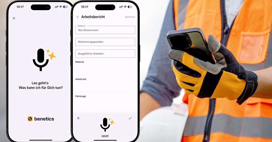 Auf Baustellen sind KI und Digitalisierung oft Fremdwörter. Das könnte ein KI-basierter Sprachassistent ändern.