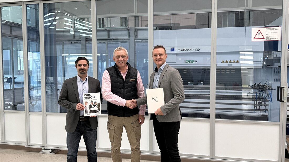 Das Metalltechnikunternehmen Trumpf Maschinen Austria ist seit heuer offizieller Förderer des Netzwerk Metall.