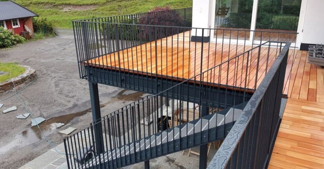 Tiroler Edelschmiede entwickelt gemeinsam mit regionalen Partnern filigrane Geländer für Gebäude.