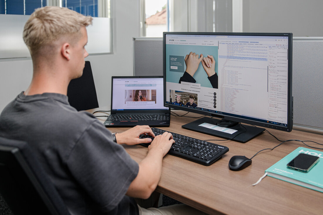 Der Sanitärgroßhändler Holter setzt auf Spezialisierung in der IT-Abteilung.