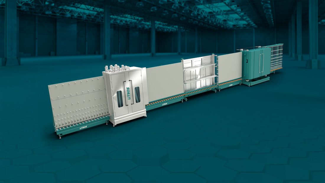 Die Lisec Gruppe präsentiert mit "Litros" eine neue Marke, die Kund*innen den Einstieg in die industrielle Glasverarbeitung ermöglichen soll. 