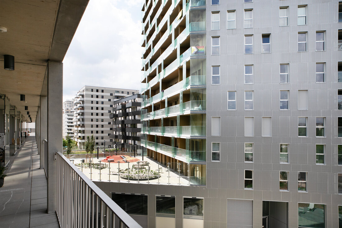 Im Nordbahnviertel ist das höchste Mietwohnhaus Wiens entstanden. Dessen etwas irreführender Name: Schneewittchen. 