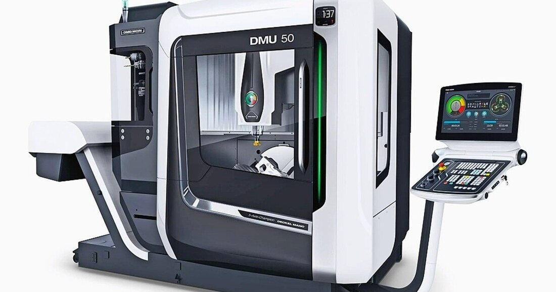 DMG Mori präsentiert die dritte Generation seiner Bearbeitungsmaschine DMU 50.