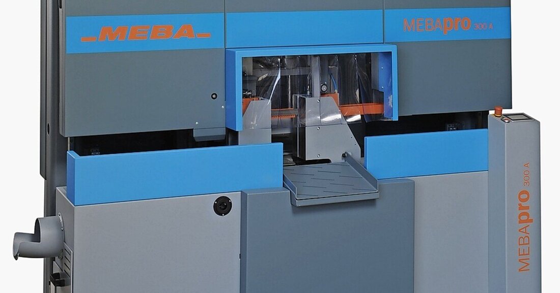 Meba präsentiert nutzenorientierte Gehrungs-, Doppelgehrungs- und 90° Automaten auf der Intertool in Wels.