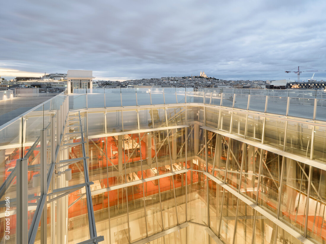 Der Pariser Pathé Palace, ein Prachtbau der Pariser Belle Époque, wurde von Renzo Piano Building Workshop restauriert und modernisiert. 