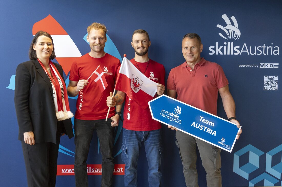 Der Tiroler Jakob Gratl von der Spenglerei Peer hat sich im Rahmen der AustrianSkills für den "Europäischen Berufswettbewerb" der Spengler qualifiziert.