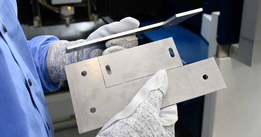 Trumpf verhindert Materialverschwendung beim Laserschneiden.