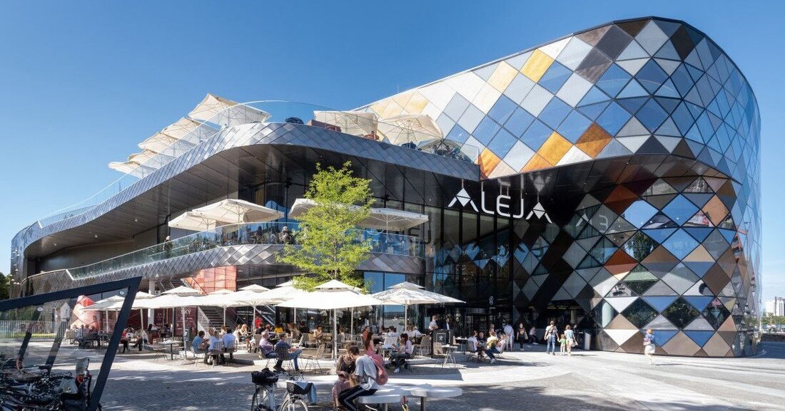Das von ATP architekten geplante Shoppingzentrum Aleja in Ljubljana gewinnt den Design and Development Award.