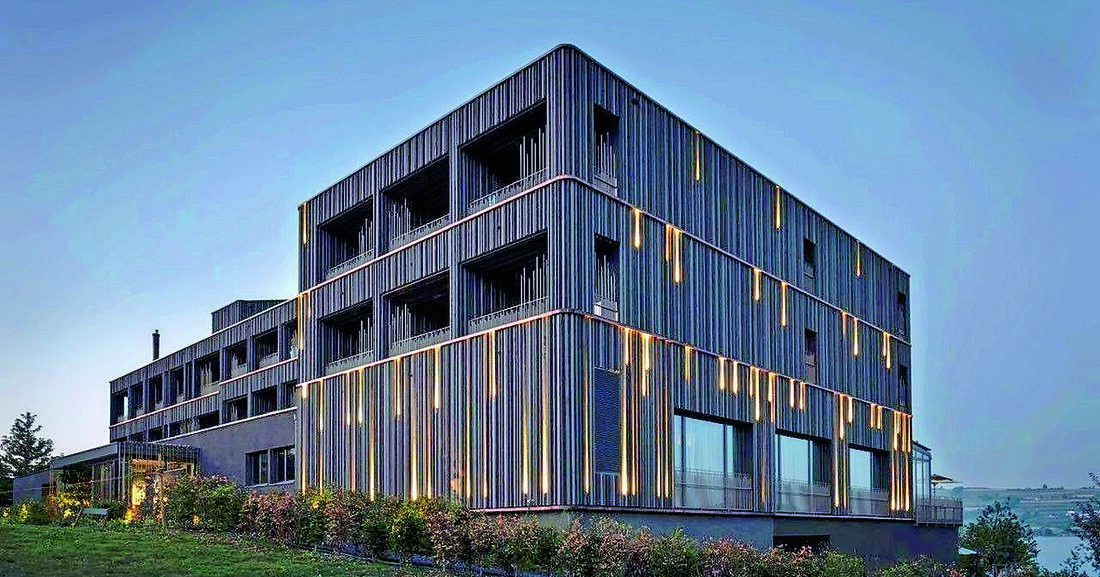 Das Seehotel Sonne im Kanton Luzern überzeugt mit exklusiven Bad-Armaturen und innovativen Brausen.