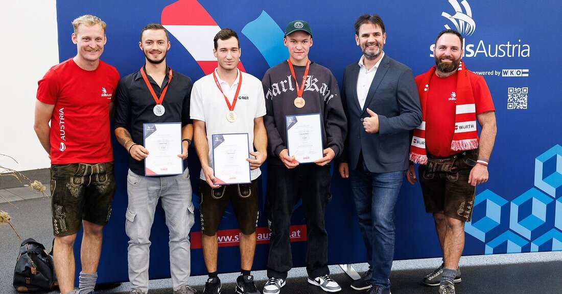Nach drei intensiven Wettbewerbstagen bei den AustrianSkills in Wels stehen sie fest: Die besten Jungspengler 2023.