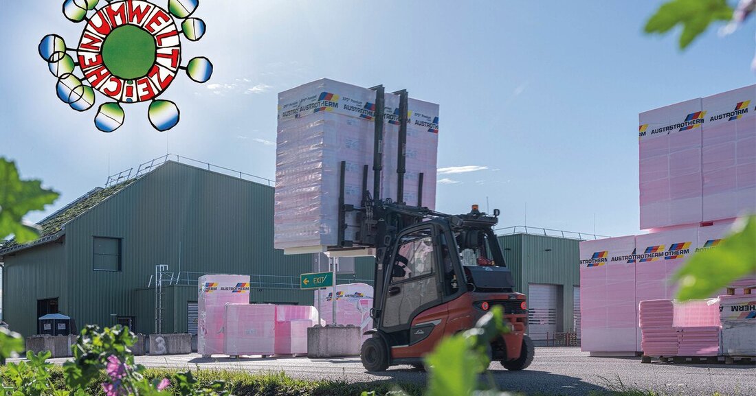 "Austrotherm XPS" für das Umkehrdach wurde erneut mit dem begehrten Österreichischen Umweltzeichen ausgezeichnet.