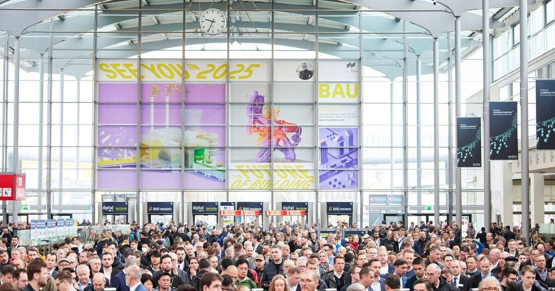 Das Comeback der BAU 2023 zum April-Termin war trotz erschwerter Rahmenbedingungen durchwegs gelungen.