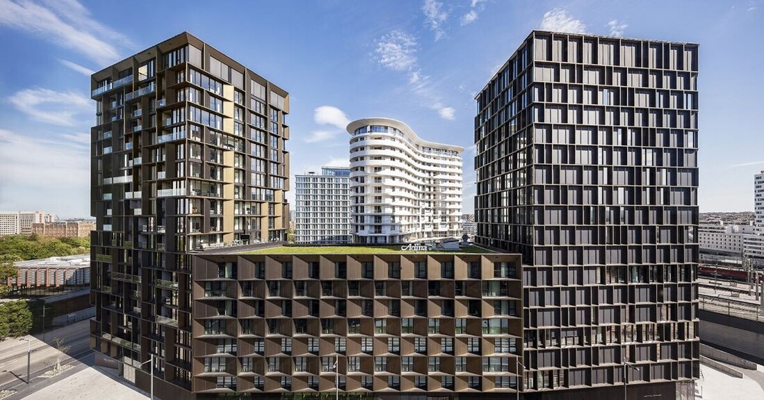 Der neue Gebäudekomplex Bel & Main in Wien trägt die Handschrift von zwei heimischen Architekturbüros.