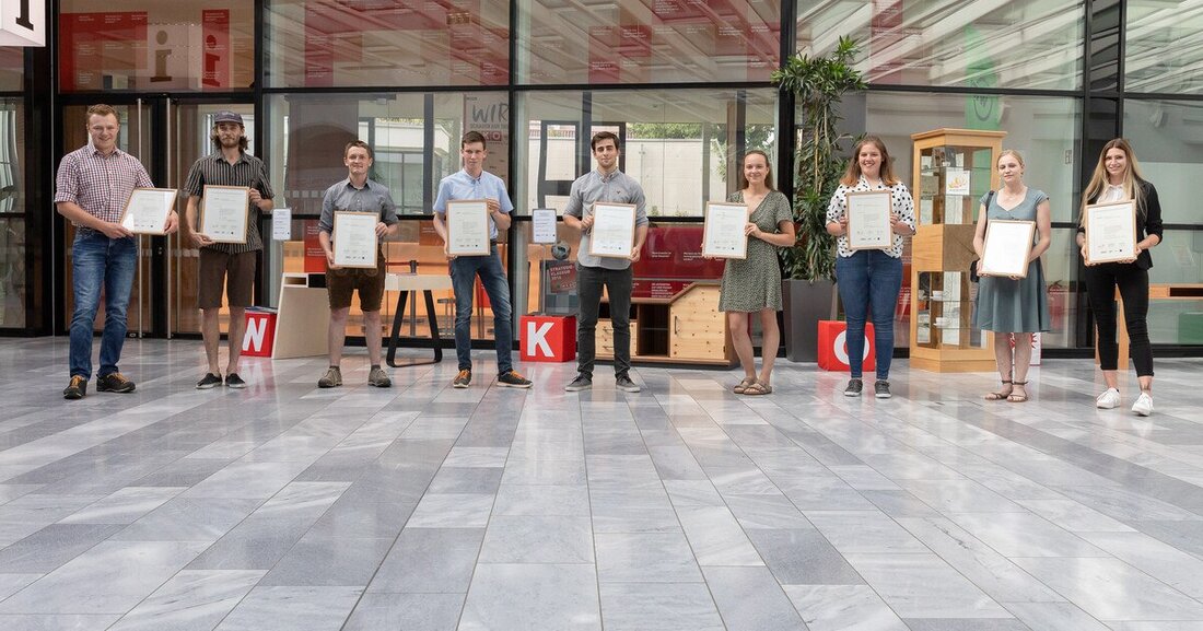 Heuer wurde zum zweiten Mal ein Gestaltungspreis zum Thema Gestaltung und Design in der Tischlerausbildung ausgelobt.