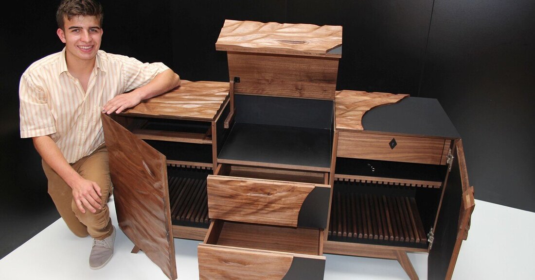 Johannes Kreuzmayr, Jakob Huber und Theodor Böhm absolvierten erfolgreich die Tischlerei Technik-Lehrabschlussprüfung.