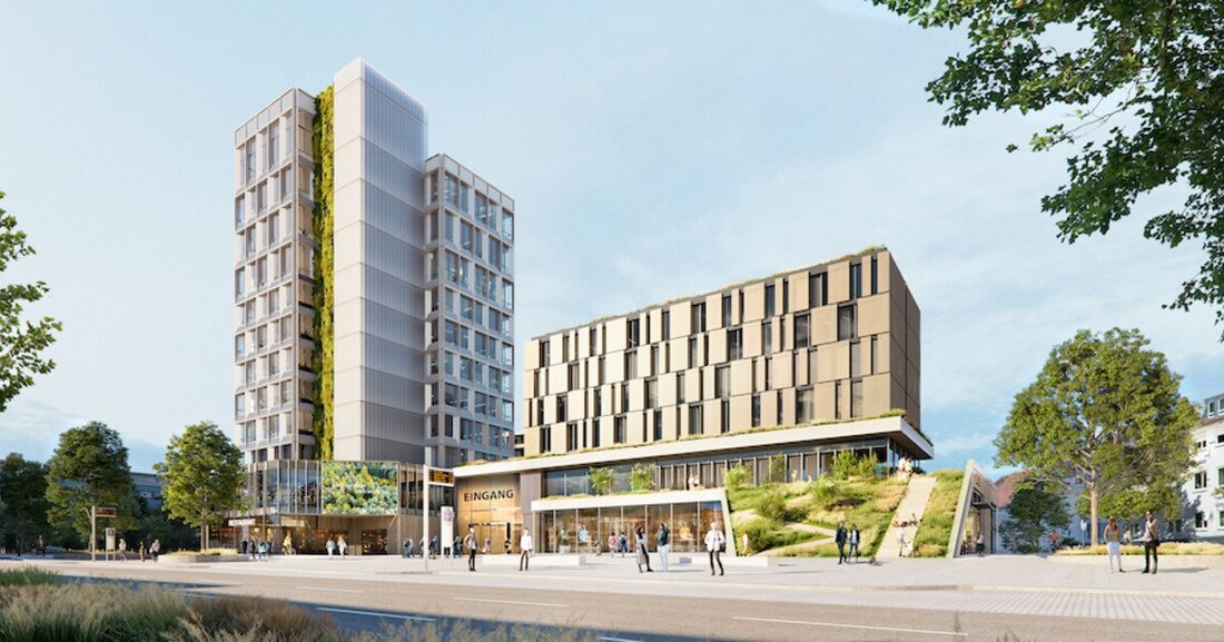 Das Planungsbüro Blocher Partners hat ein Konzept entwickelt, um das Wollhaus in Heilbronn zu transformieren.