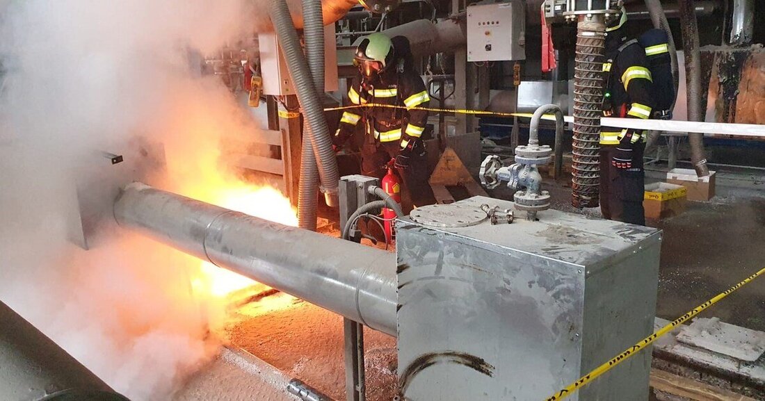 Im Werk des oberösterreichischen Herstellers für Dach- und Abdichtungsbahnen wurde am 24. Dezember 2020 Brandalarm ausgelöst.