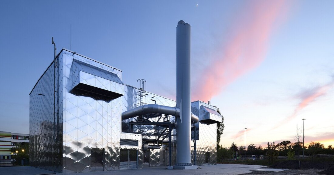 In Leipzig gelang mit dem Neubau eines Blockheizkraftwerks eine ästhetische Integration in den städtebaulichen Kontext.