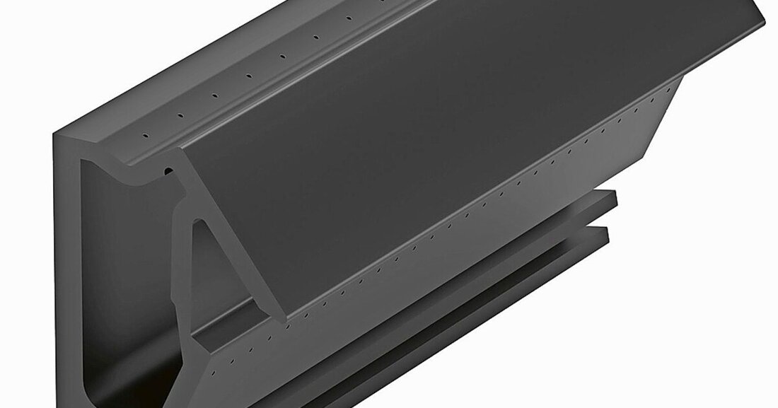 Ein innovatives Dichtprofil der Roto-Tochter Deventer verbessert den Abbau von Feuchtigkeit im Beschlagfalz.