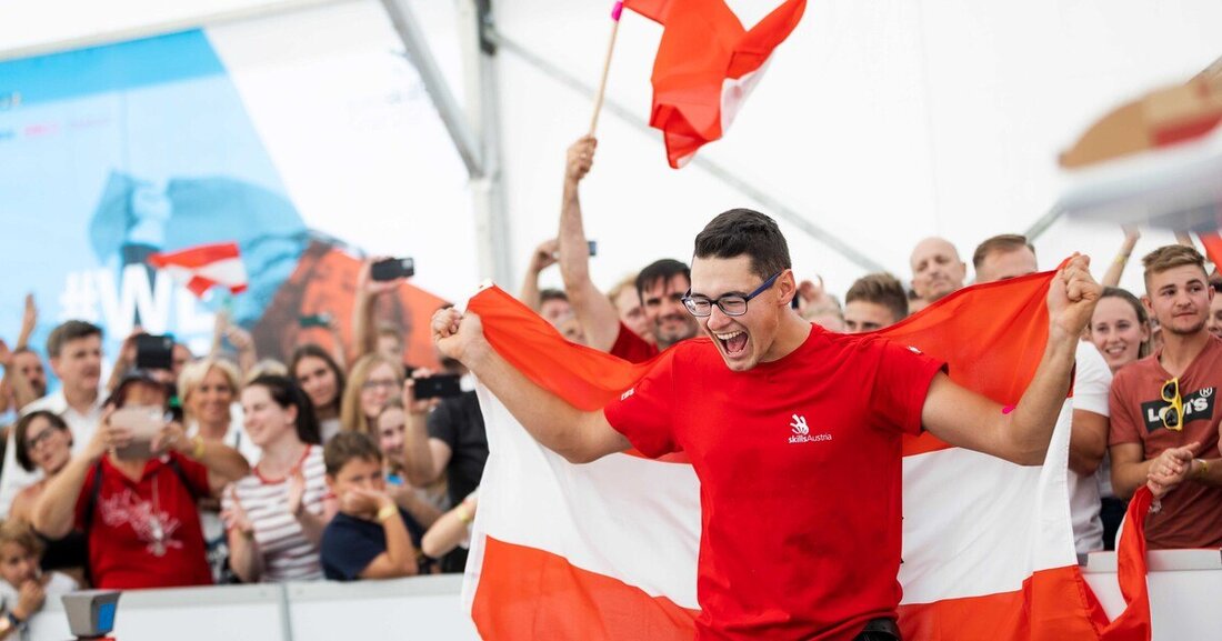 Die EuroSkills in Graz sind am 26. September mit großem Erfolg für Österreich zu Ende gegangen. Auch für die Spengler: Lukas Kromoser holte Bronze!
